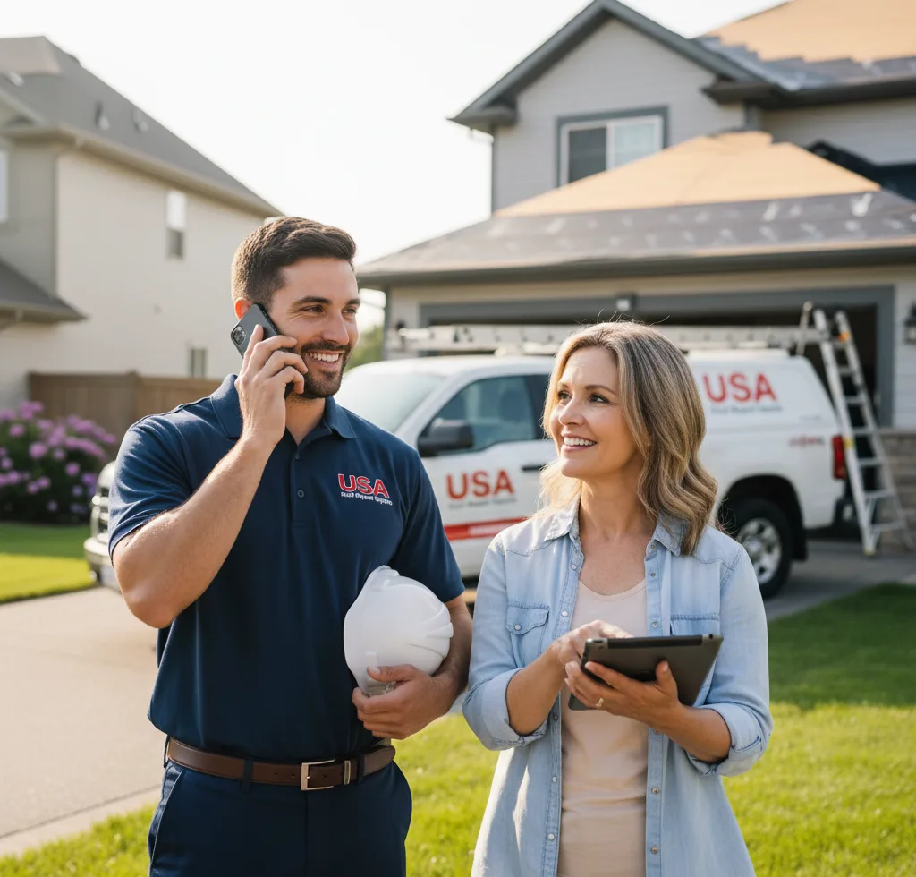 USA Roof Repair Experts customer support in Columbia Cross Roads